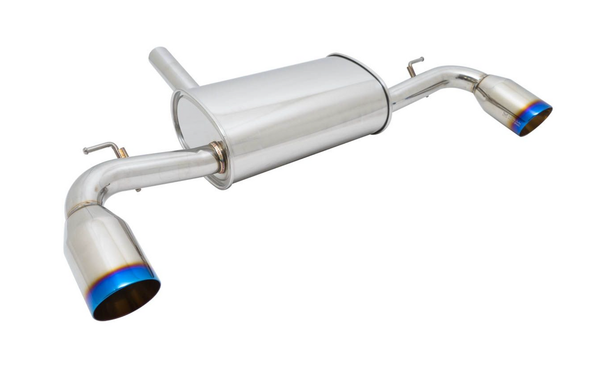 Megan Racing® (11-16) Mini Countryman Cooper S R60 Axle-Back Exhaust with 4" Burnt Tips