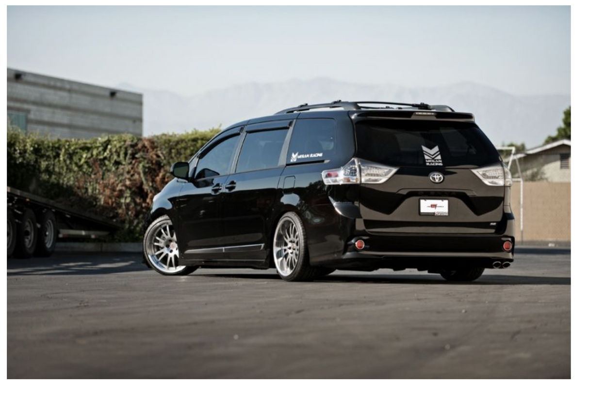 Megan Racing® (11-16) Toyota Sienna SE 304SS 2.5" Axle-Back Exhaust with Dual 3.5" OD Tips