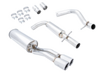 Megan Racing® (03-05) Volkswagen Jetta 1.8/2.0 Turbo Type 304SS 2.5" Cat-Back Exhaust with 3" OD Tips