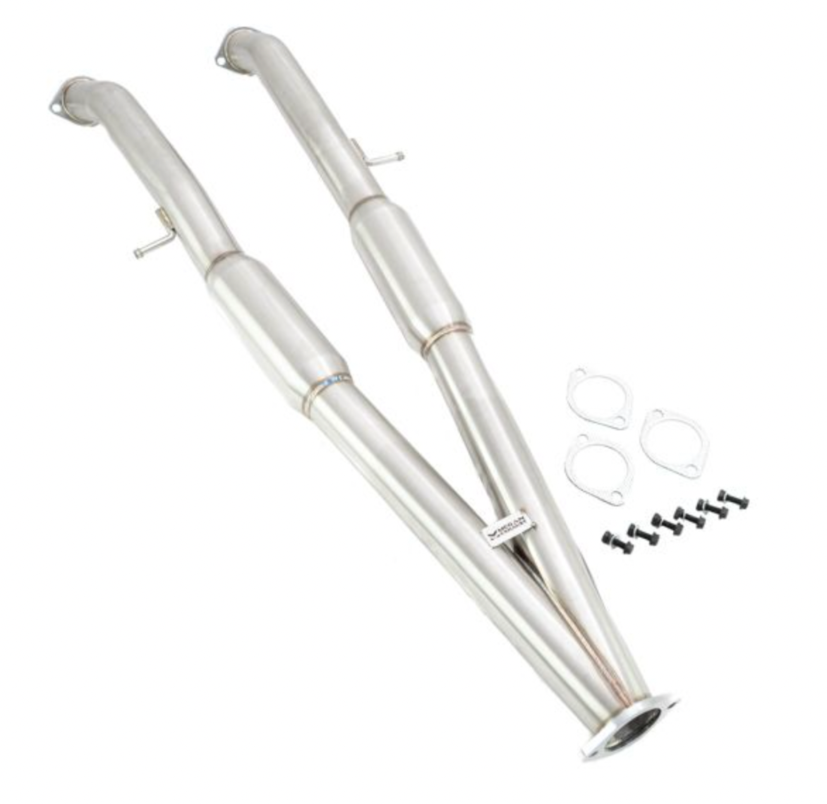 Megan Racing® (16+) Infiniti Q50 304SS 3" Cat-Back Exhaust with 4" OD Burnt Tips