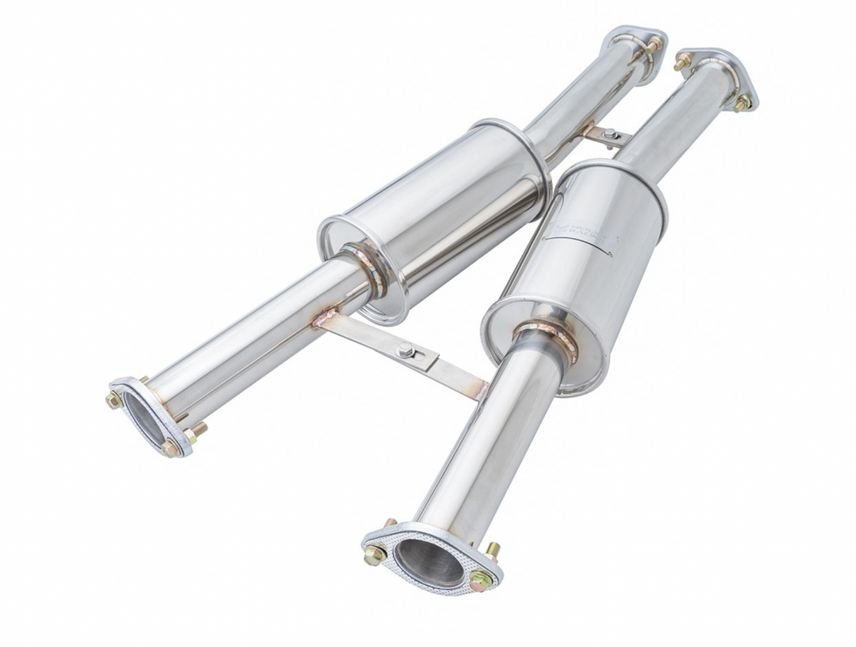 Megan Racing® (90-96) Nissan 300ZX 304SS 2.5" Cat-Back Exhaust with Quad 4" OD Tips