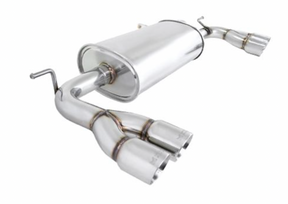 Megan Racing® (09-16) Hyundai Genesis Coupe 304SS 2.5" Axle-Back Exhaust with Quad 4" OD Tips