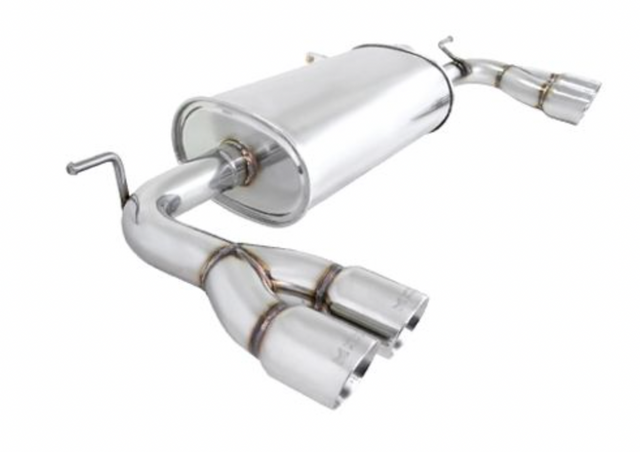Megan Racing® (09-16) Hyundai Genesis Coupe 304SS 2.5" Axle-Back Exhaust with Quad 4" OD Tips