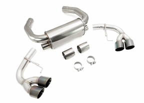 Megan Racing® BMW M5 F90 Supremo 304SS 2.5" Axle-Back Exhaust wtih Quad 4" OD Tips