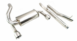 Megan Racing® (16-18) Ford Focus RS 304SS 3" Cat-Back Exhaust with 4" OD Tips