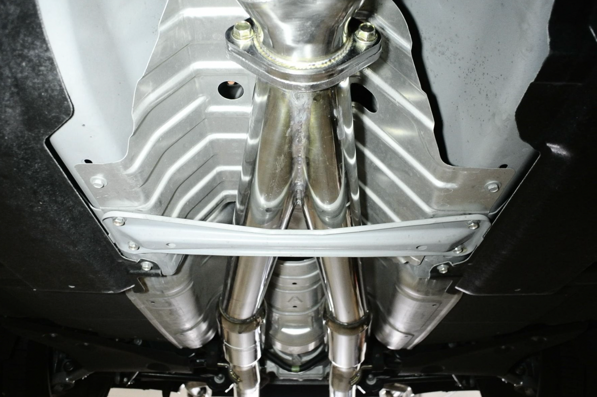 Megan Racing® (16+) Infiniti Q50 304SS 3" Cat-Back Exhaust with 4" OD Tips