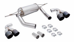 Megan Racing® (14-20) BMW M3/M4 F80/F82 304SS 3" Supremo Axle-Back Exhaust with 4" OD Tips