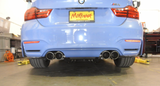 Megan Racing® (14-20) BMW M3/M4 F80/F82 304SS 3" Supremo Axle-Back Exhaust with 4" OD Tips