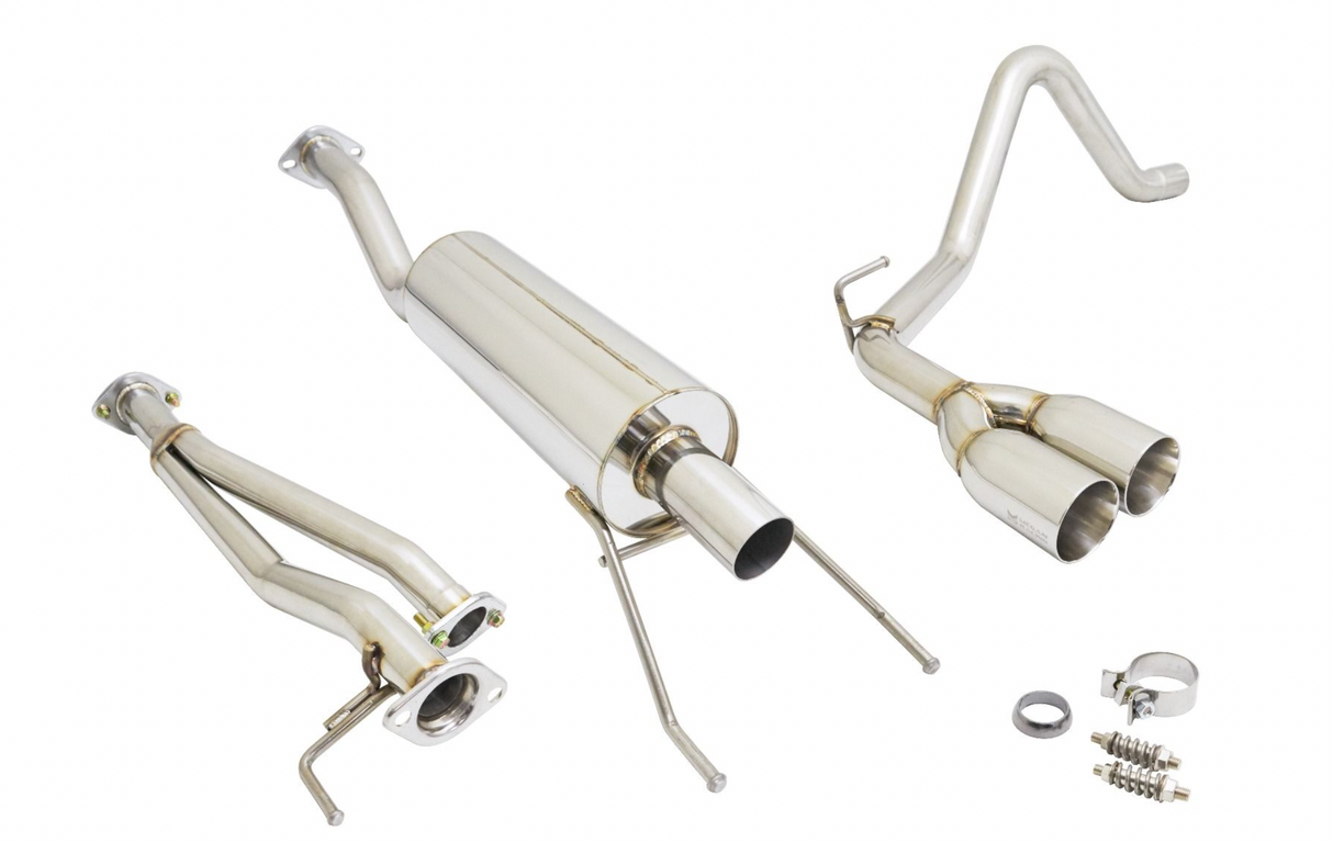 Megan Racing® (16-23) Toyota Tacoma 304SS 3" Cat-Back Exhaust with 4" OD Tips