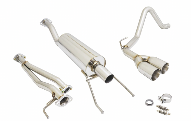 Megan Racing® (16-23) Toyota Tacoma 304SS 3" Cat-Back Exhaust with 4" OD Tips
