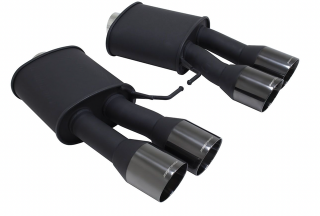 Megan Racing® (11-16) BMW M5 F90 Supremo Axle-Back Exhaust with Quad 4" OD Tips
