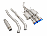 Megan Racing® (17-21) Honda Civic Type-R 304SS 3" Cat-Back Exhaust with 4" OD Burnt Tips