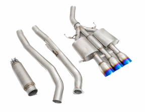 Megan Racing® (17-21) Honda Civic Type-R 304SS 3" Cat-Back Exhaust with 4" OD Burnt Tips