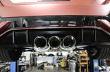 Megan Racing® (17-21) Honda Civic Type-R 304SS 3" Cat-Back Exhaust with 4" OD Burnt Tips