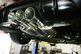 Megan Racing® (17-21) Honda Civic Type-R 304SS 3" Cat-Back Exhaust with 4" OD Burnt Tips