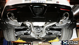 Megan Racing® (19-25) Toyota GR Supra B58B30 304SS 2.5" Axle-Back Exhaust with 4" OD Brushed Tips