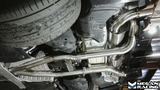 Megan Racing® (19-25) Toyota GR Supra B58B30 304SS 2.5" Axle-Back Exhaust with 4" OD Brushed Tips