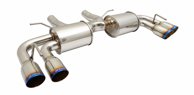 Megan Racing® (16-18) Camaro SS 304SS 2.5" Axle-Back Exhaust with Quad 4" OD Tips