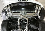 Megan Racing® (16-18) Camaro SS 304SS 2.5" Axle-Back Exhaust with Quad 4" OD Tips