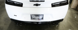 Megan Racing® (16-18) Camaro SS 304SS 2.5" Axle-Back Exhaust with Quad 4" OD Tips