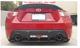 Megan Racing® (12-20) BRZ/FR-S/86 304SS 3" Cat-Back Exhaust with 4" OD Tips