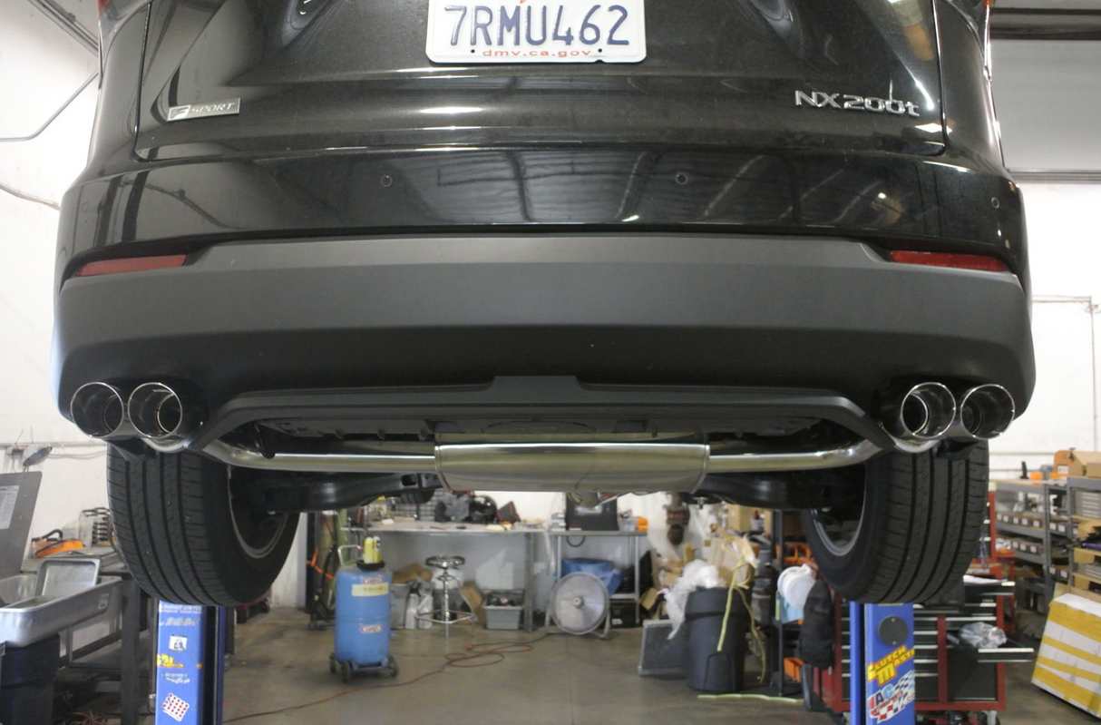 Megan Racing 15-21 Lexus NX200t 8AR-FTS Axle-Back Exhaust with Quad 4"…

