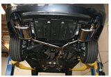 Megan Racing® (06-12) Lexus GS300/GS350 OE-RS 304SS 2.5" Axle-Back Exhaust with 4" OD Burnt Tipd