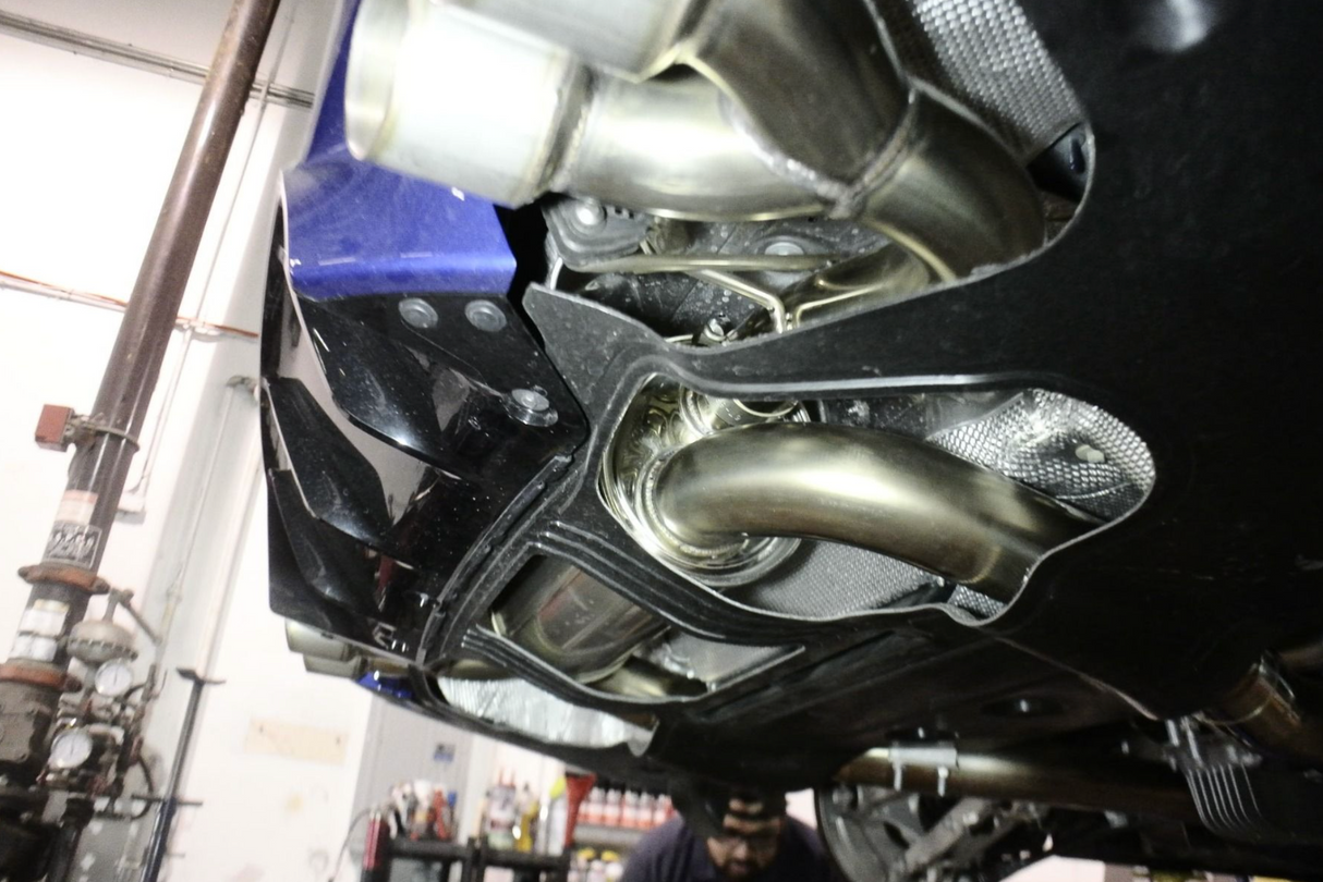 Megan Racing® (18-23) BMW M5 F90 304SS 2.5" Supremo Axle-Back Exhaust with 4" OD Polished Tips