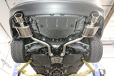 Megan Racing® (14+) Lexus IS250 304SS 2.5" Axle-Back Exhaust with 4" OD Burnt Tips
