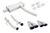 Megan Racing® (13-18) Mercedes CLA250 304SS 2.5" Axle-Back Exhaust with Quad 4.5" OD Burnt Tips