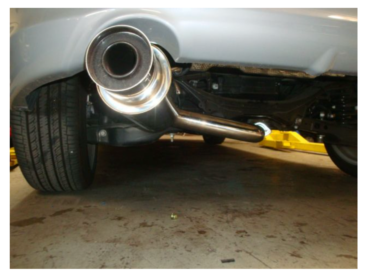 Megan Racing® (11-16) Scion tC 304SS 3" Type DS Cat-Back Exhaust with 4.5" Burnt Tip