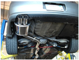 Megan Racing® (03-06) Infiniti G35 Sedan RWD 304SS 3" Cat-Back Exhaust with 4" OD Polished Tips