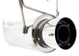 Megan Racing® (92-95) Honda Civic Hatchback Drift Spec Cat-Back Exhaust with 4.5" OD Polished Tip