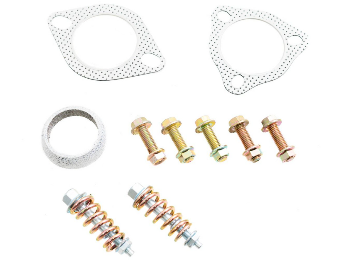 Megan Racing® (92-95) Honda Civic Hatchback Drift Spec Cat-Back Exhaust with 4.5" OD Polished Tip