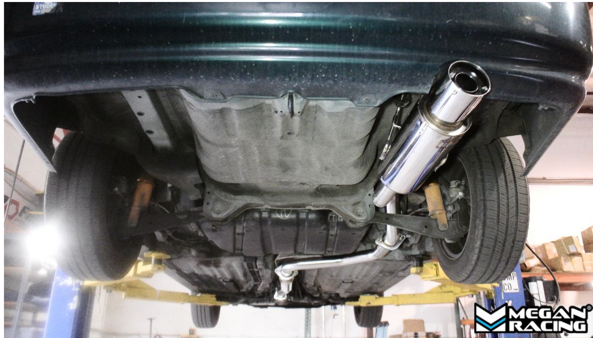 Megan Racing® (92-00) Honda Civic EX 304SS 3" Cat-Back Exhaust with 4.5" OD Tip