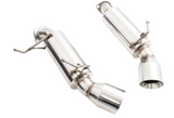 Megan Racing® (08-15) Infiniti G37/Q60 Coupe 304SS 2.5" Dual Canister Axle-Back Exhuast with 4" OD Polished Tips