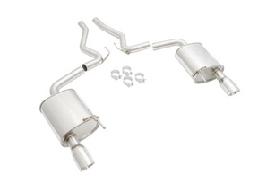 Megan Racing® (15-17) Mustang EcoBoost 304SS 3" Cat-back Exhaust with 4" OD Tips