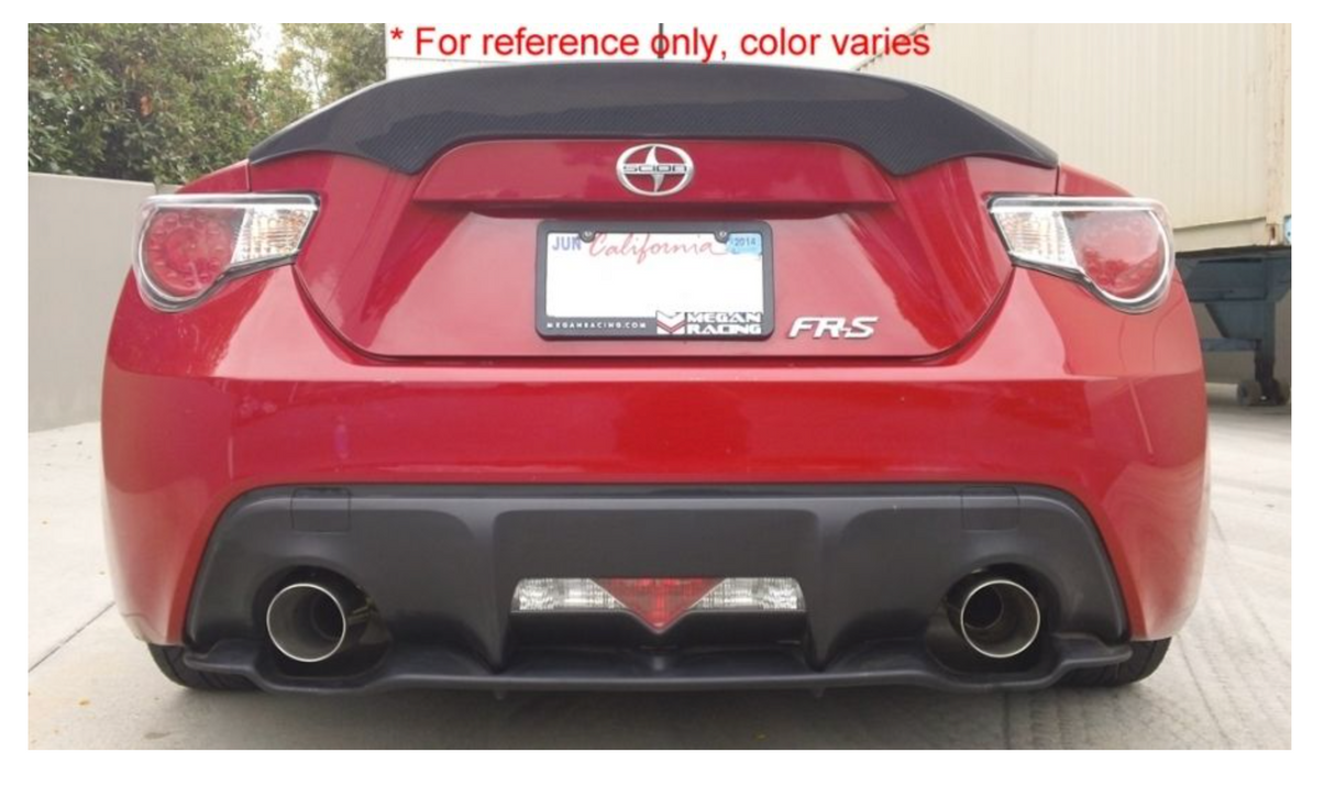 Megan Racing® (12-20) BRZ/FR-S/86 Black Series 304SS 3" Cat-Back Exhaust with 4" OD Tips