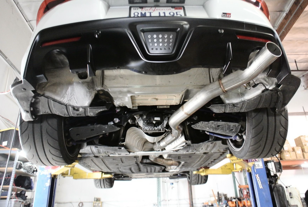 Megan Racing® Toyota GR Supra 304SS 3" RS Single Exit Straight Exhaust System