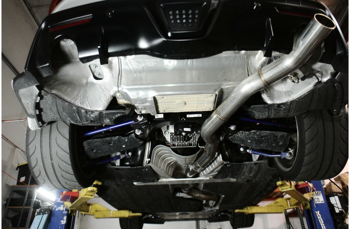 Megan Racing® Toyota GR Supra 304SS 3" RS Single Exit Straight Exhaust System