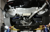 Megan Racing® Toyota GR Supra 304SS 3" RS Single Exit Straight Exhaust System