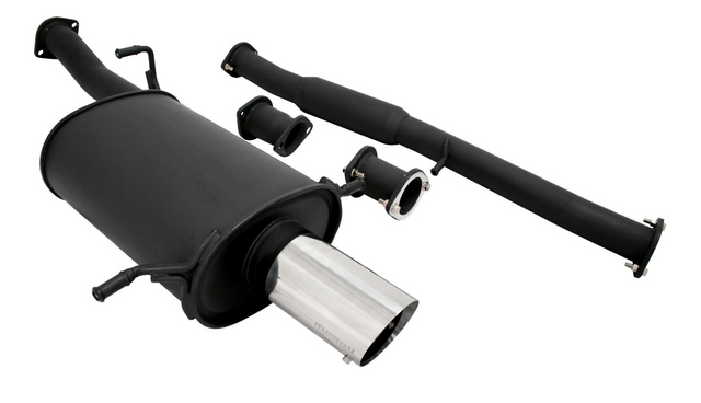 Megan Racing® (02-07) Subaru Impreza WRX/STI Black Series Cat-Back Exhaust with 4" OD Tip