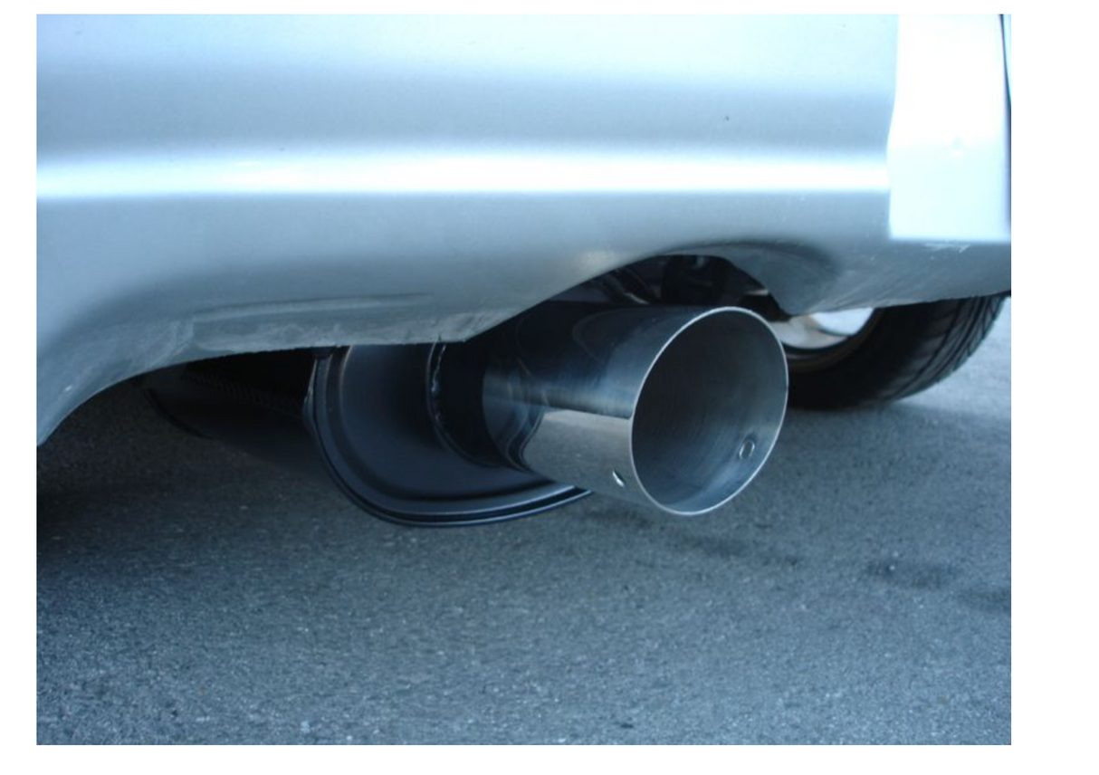 Megan Racing® (02-07) Subaru Impreza WRX/STI Black Series Cat-Back Exhaust with 4" OD Tip