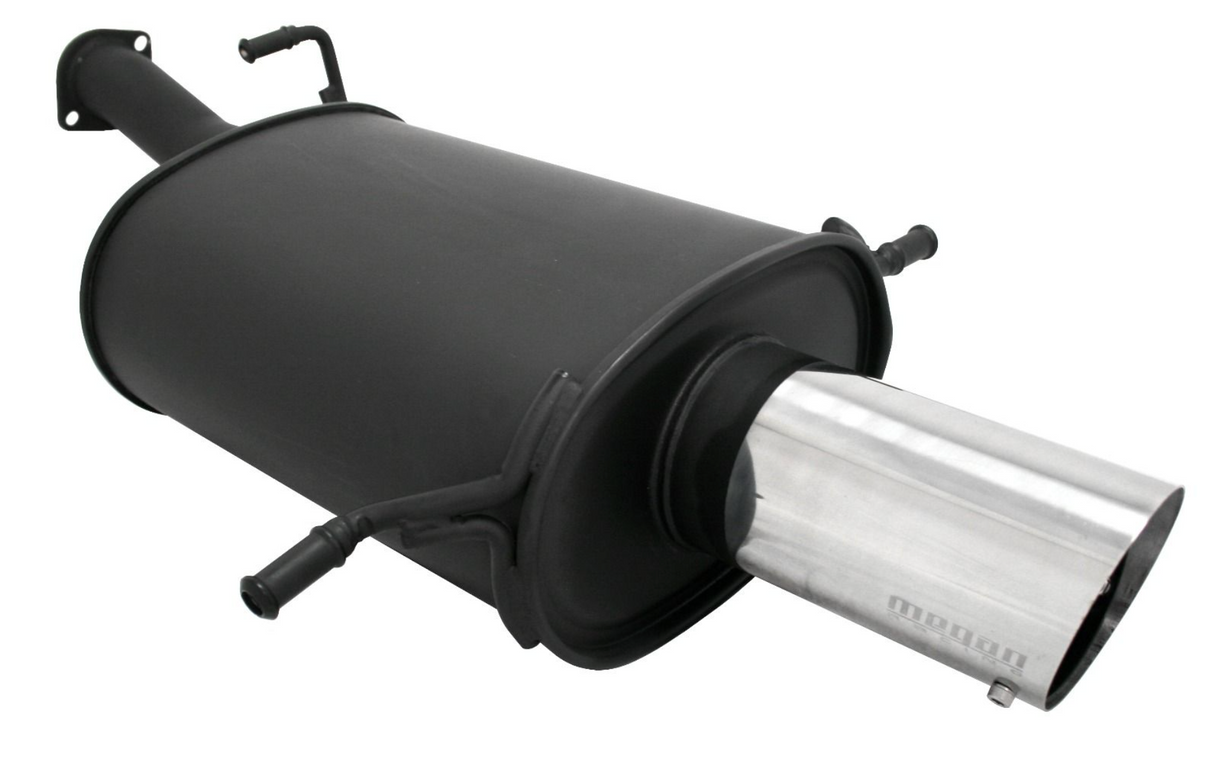 Megan Racing® (02-07) Subaru Impreza WRX/STI Black Series Cat-Back Exhaust with 4" OD Tip