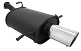 Megan Racing® (02-07) Subaru Impreza WRX/STI Black Series Cat-Back Exhaust with 4" OD Tip