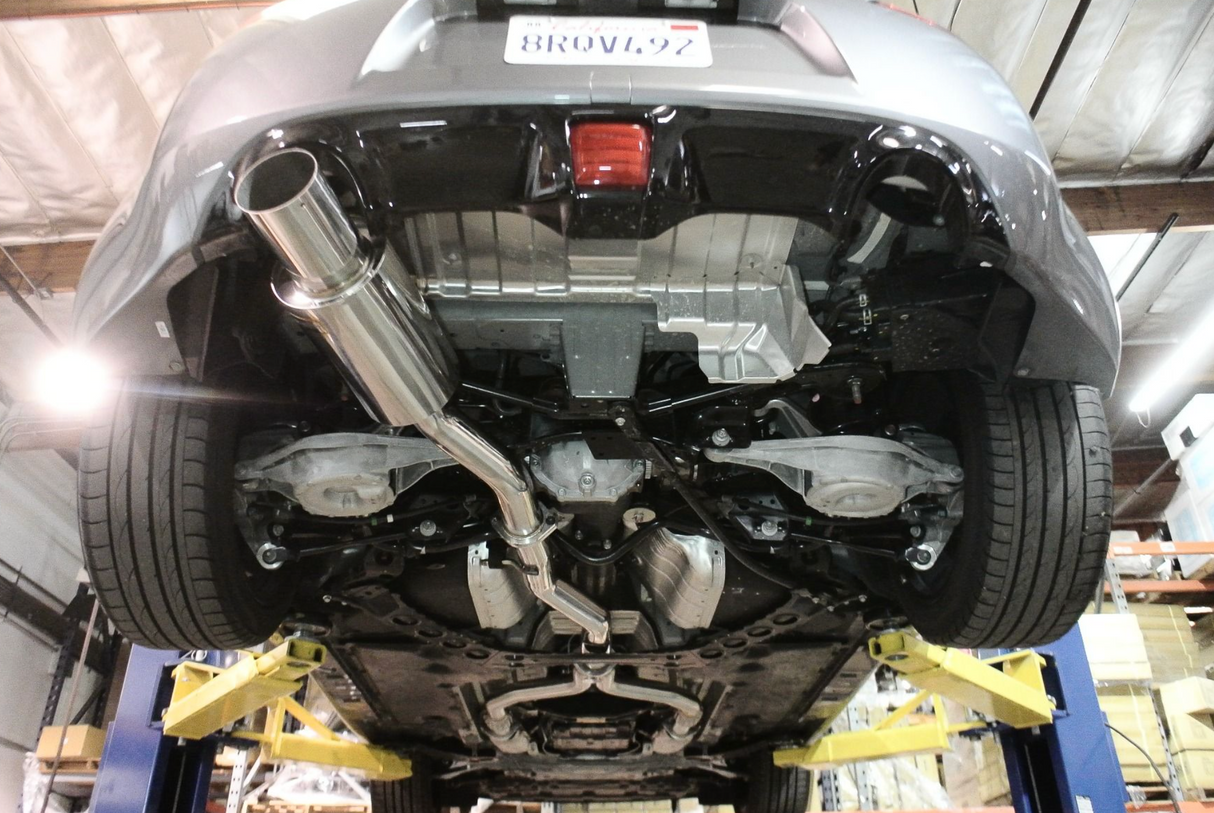 Megan Racing® (09-20) NIssan 370Z 304SS 3" Cat-Back Exhaust with 4.5" OD  Burnt Tip