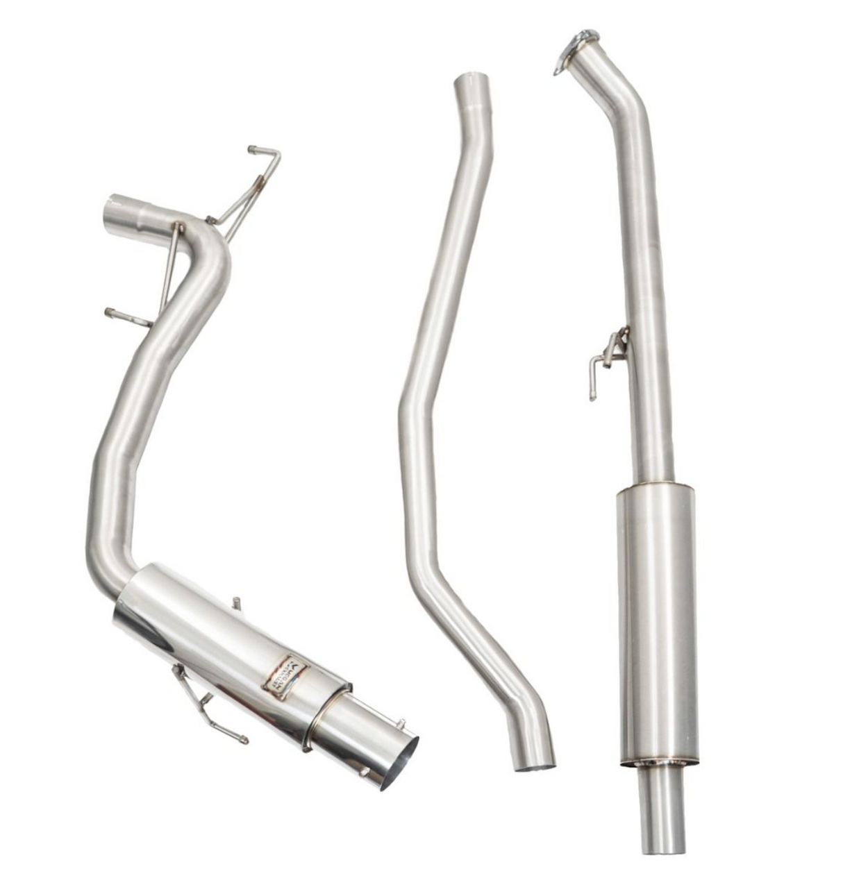 Megan Racing® (22-25) Honda Civic FE1/FE2/FE4 Drift Spec Cat-Back Exhaust with 4" OD Polished Tip