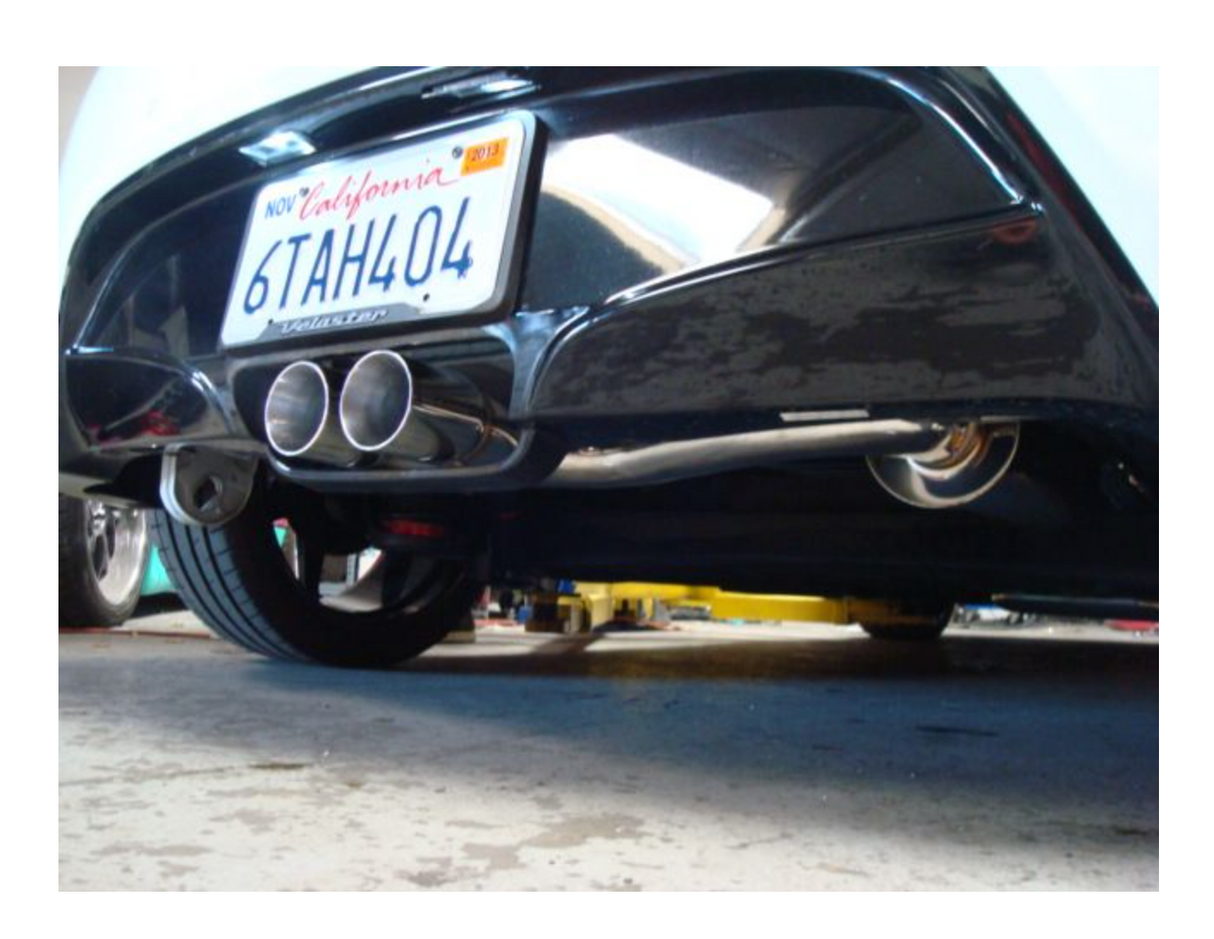 Megan Racing® (12-18) Hyundai Veloster Type 2 Cat-Back Exhaust with 4" OD Tips