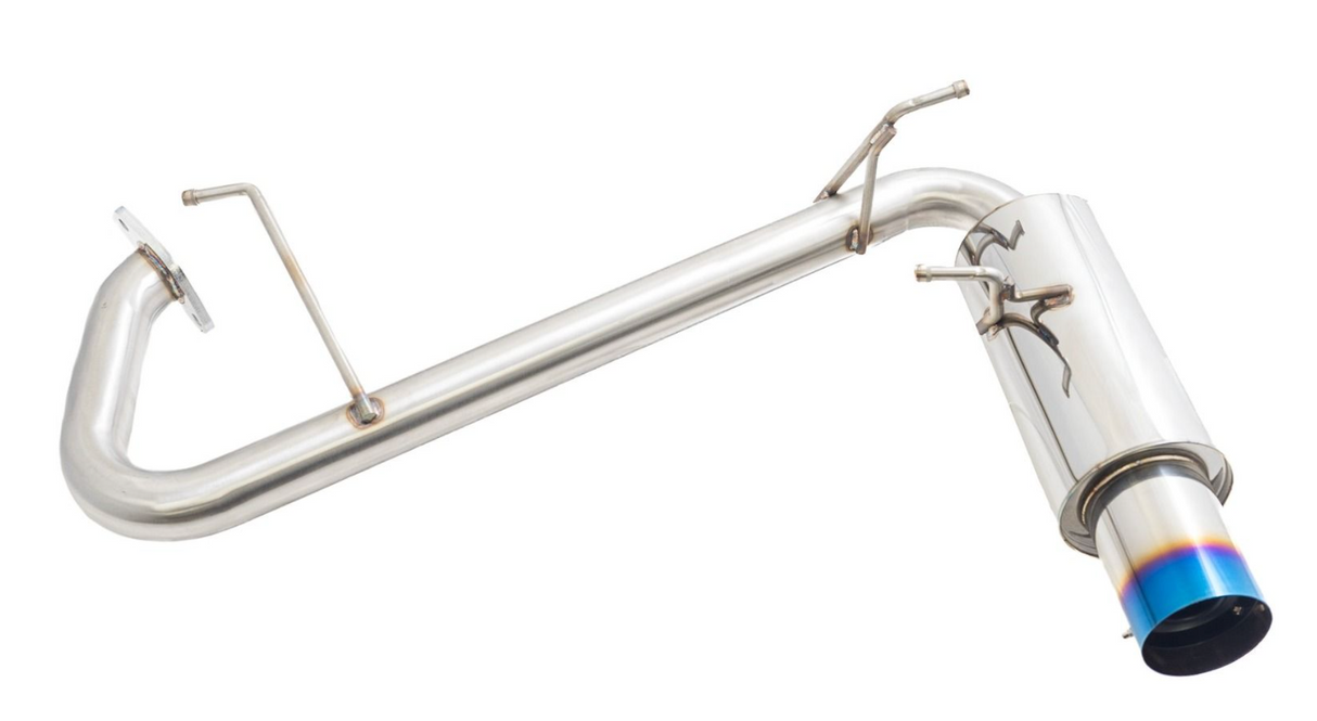 Megan Racing® (99-05) Mazda MX-5 Miata 304SS 2.5" Axle-Back Exhaust with 4.5" OD Burnt Tip