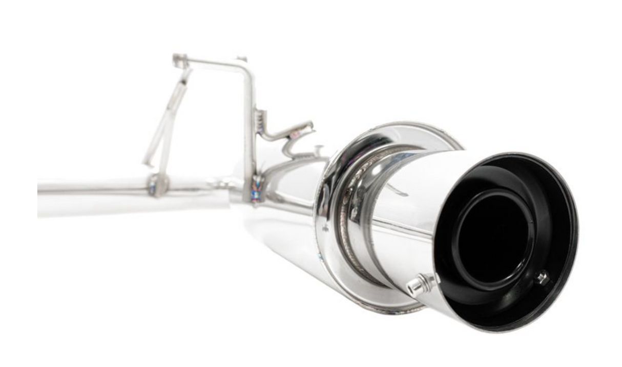 Megan Racing® (99-05) Mazda MX-5 Miata 304SS 2.5" Axle-Back Exhaust with 4.5" OD Polished Tip